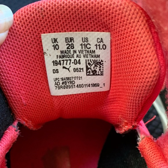 Kids Puma Comet Slip On Velcro Strap Sneakers, size US 11C - Picture 5 of 6